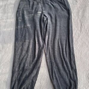 Aerie Gray Plush Sweatpants (Size XL)
